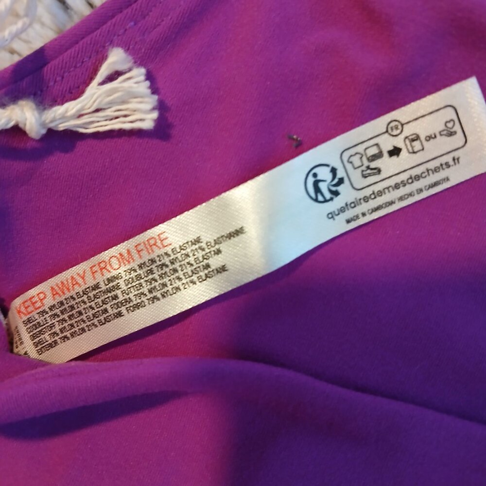 FP Movement X Hatch Never Better Sports Bra SZ S Purple  NWT - Picture 5 of 8